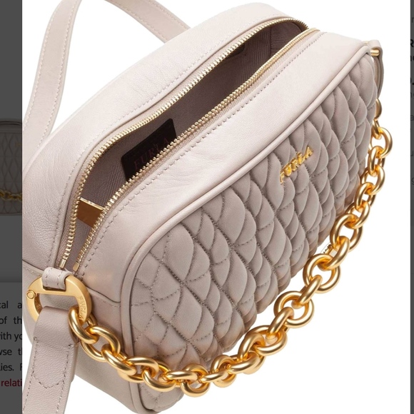 SOLD FURLA Cometa Crossbody Bag Nude - Picture 4 of 8